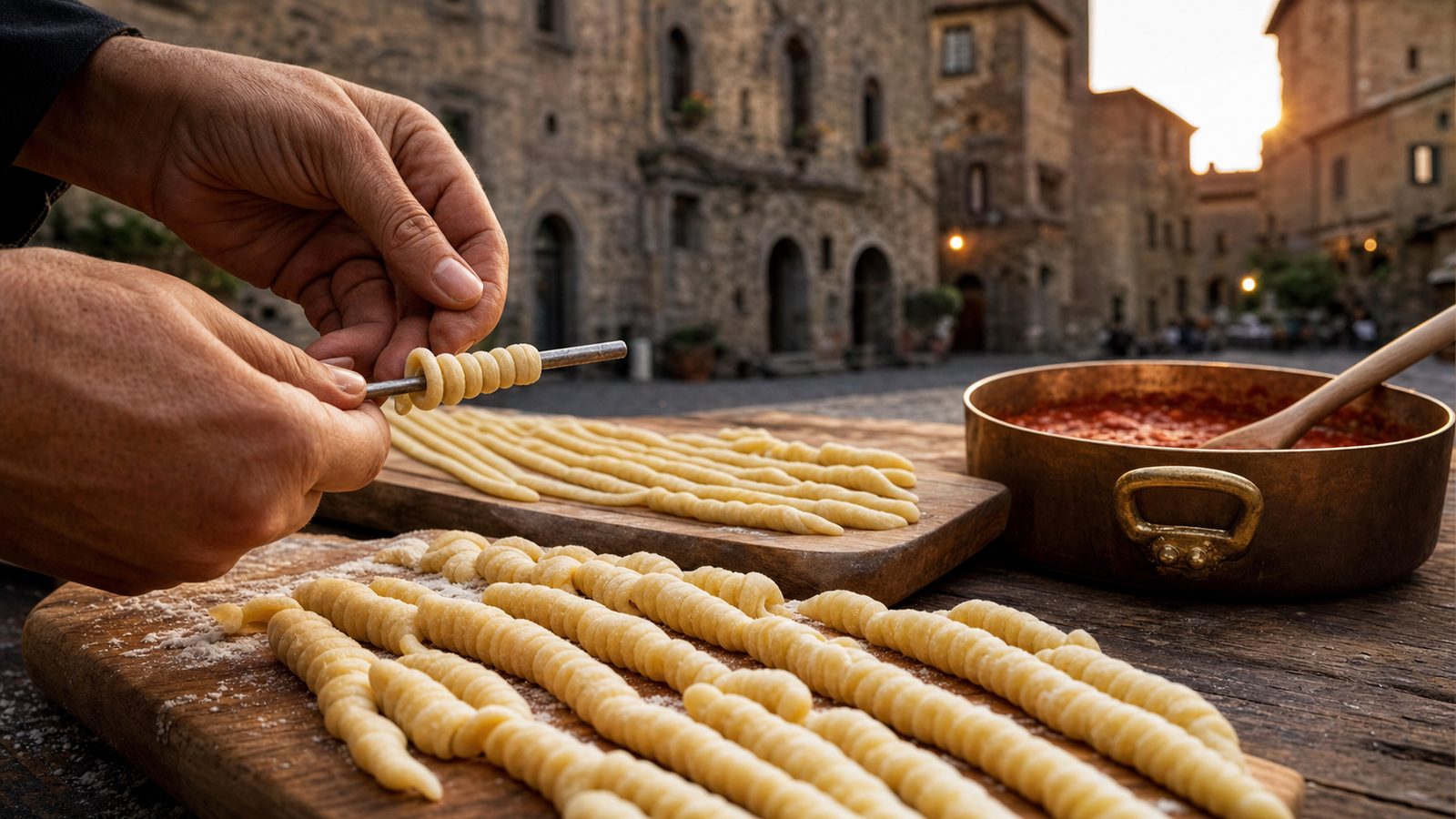 Festa degli Gnocchi co’ i Ferro a Soriano nel Cimino 2026: gnocchi lunghi con lo speciale ferretto