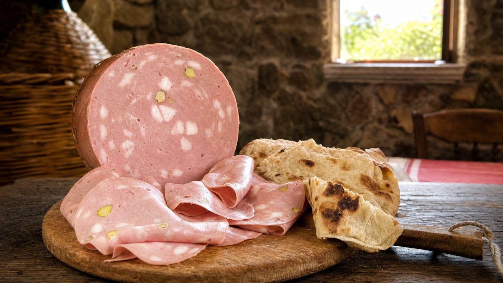 Mortadella viterbese, il rosa rassicurante della Tuscia