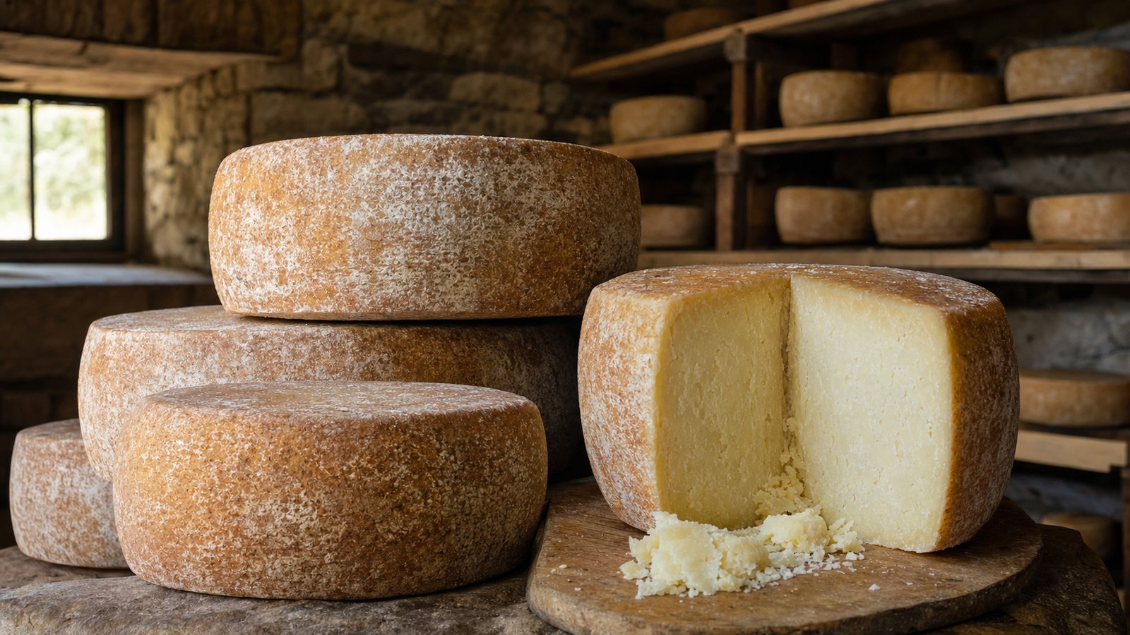 Pecorino Romano DOP nella Tuscia, il sale antico che diventa formaggio