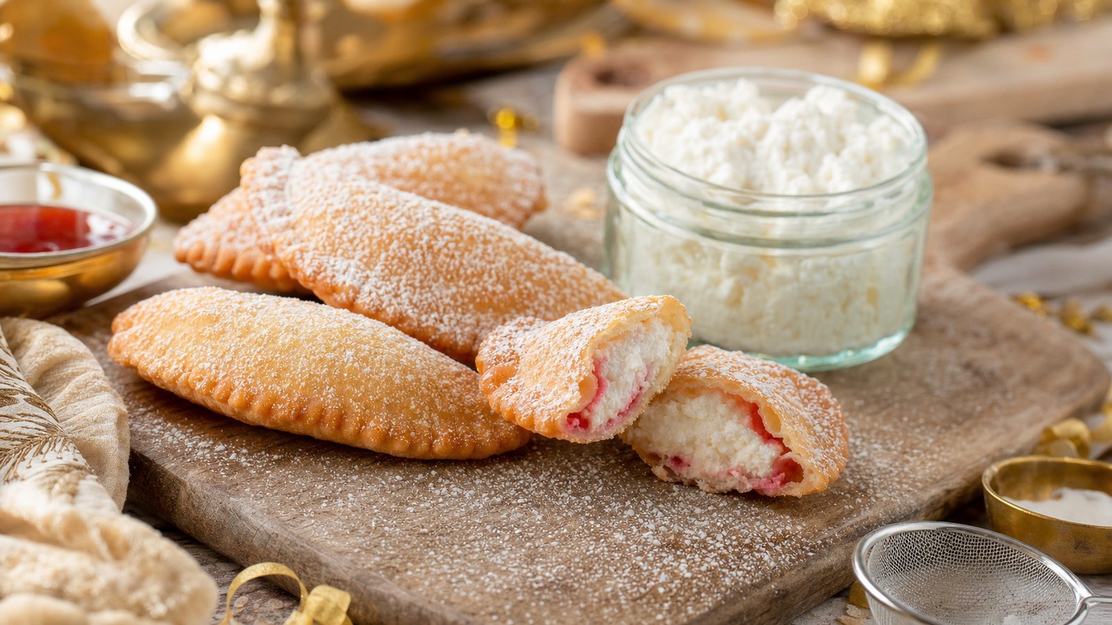 Ravioli fritti con la ricotta: il carnevale della Tuscia si mangia bollente