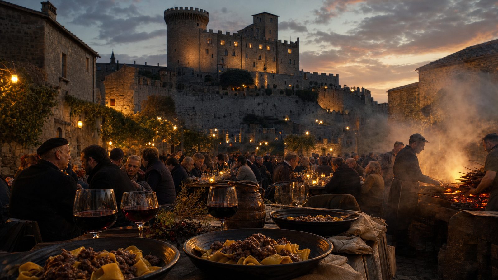 Sagra del Cinghiale a Soriano nel Cimino 2026: la 17ª edizione tra i castagneti